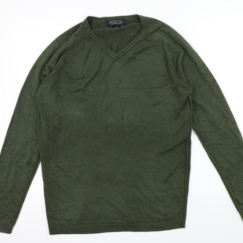 Twisted Soul Mens Green   Pullover Jumper Size L