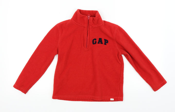 Gap Boys Red   Full Zip Jumper Size S