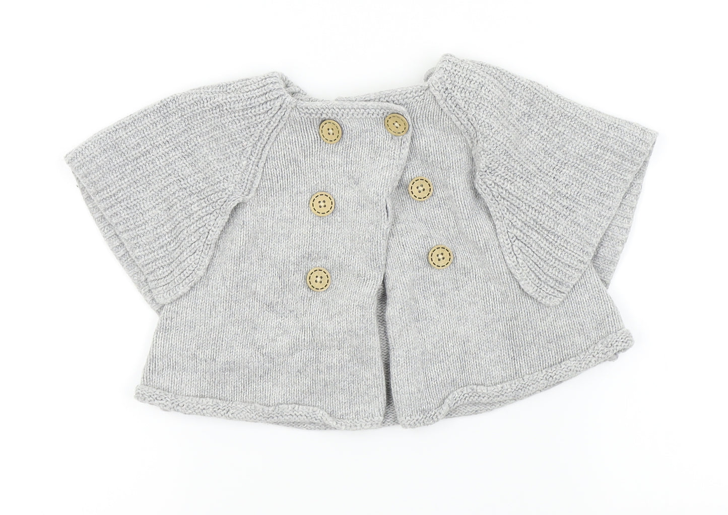 NEXT Baby Grey   Cardigan Jumper Size 6-9 Months