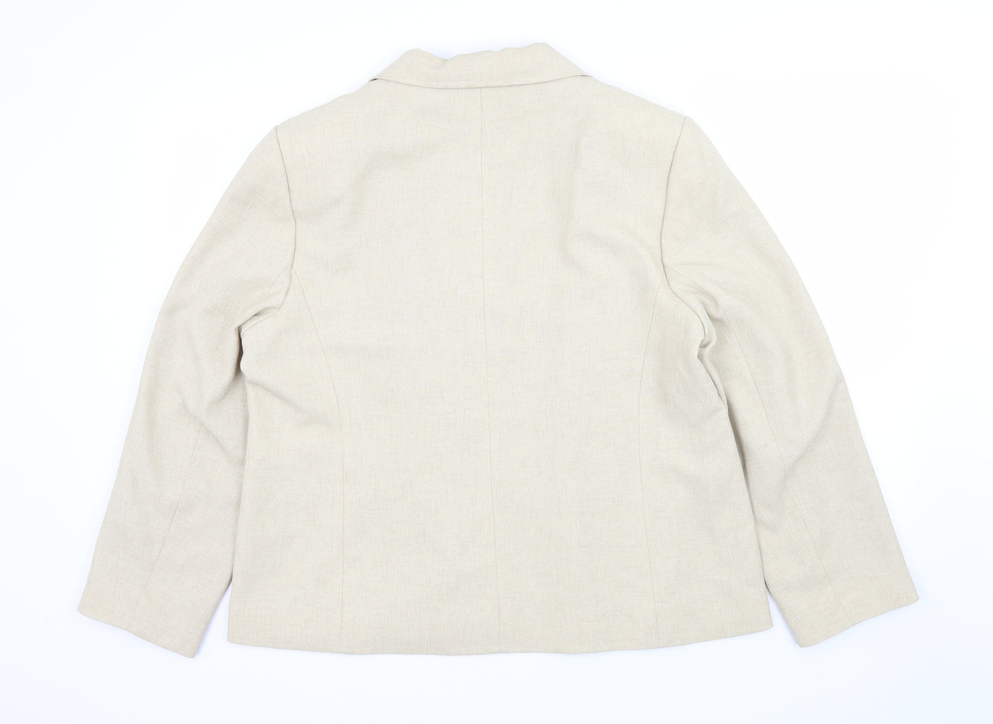 Eastex Womens Beige   Jacket Blazer Size 16