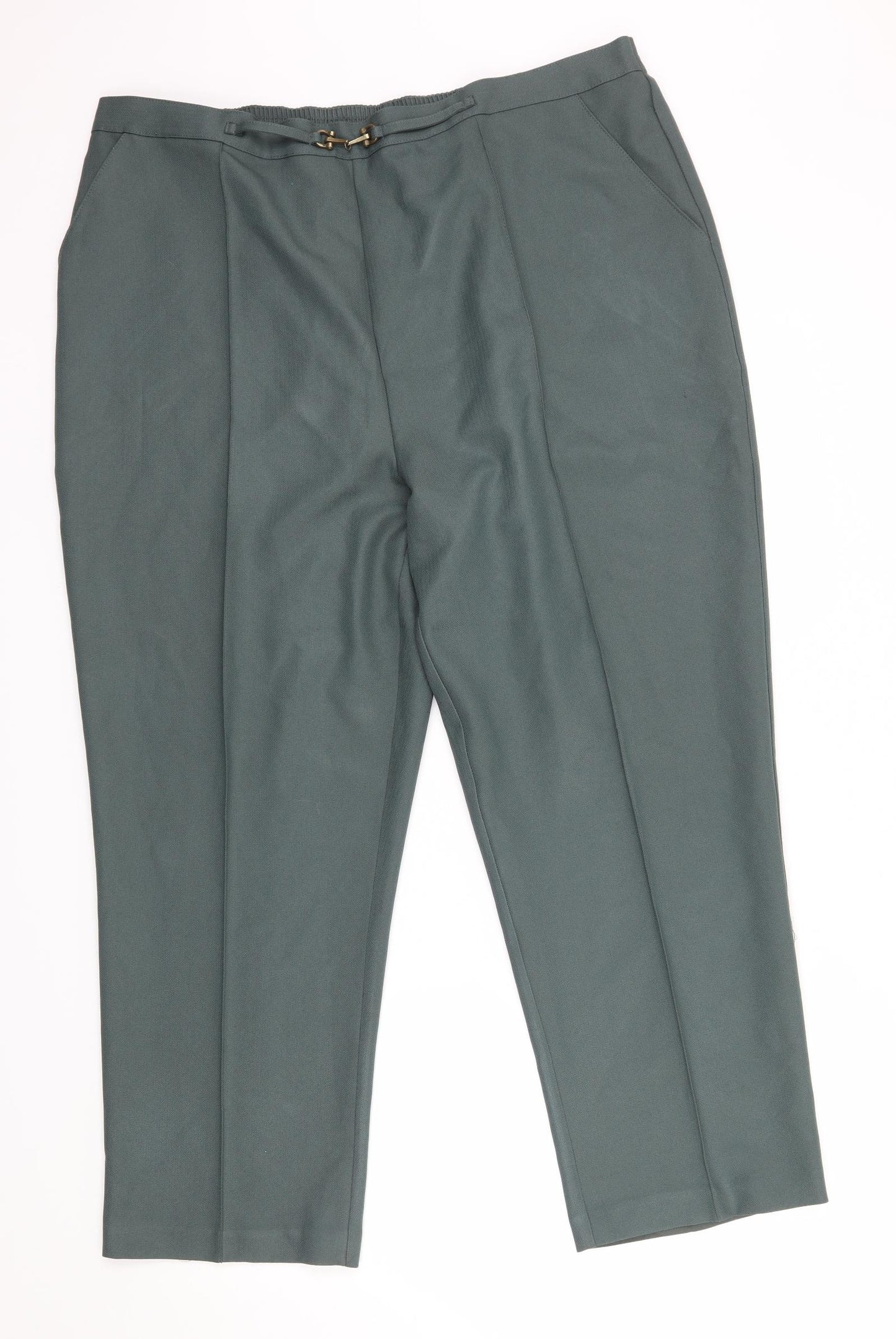Papaya Womens Green   Trousers  Size 20 L27 in