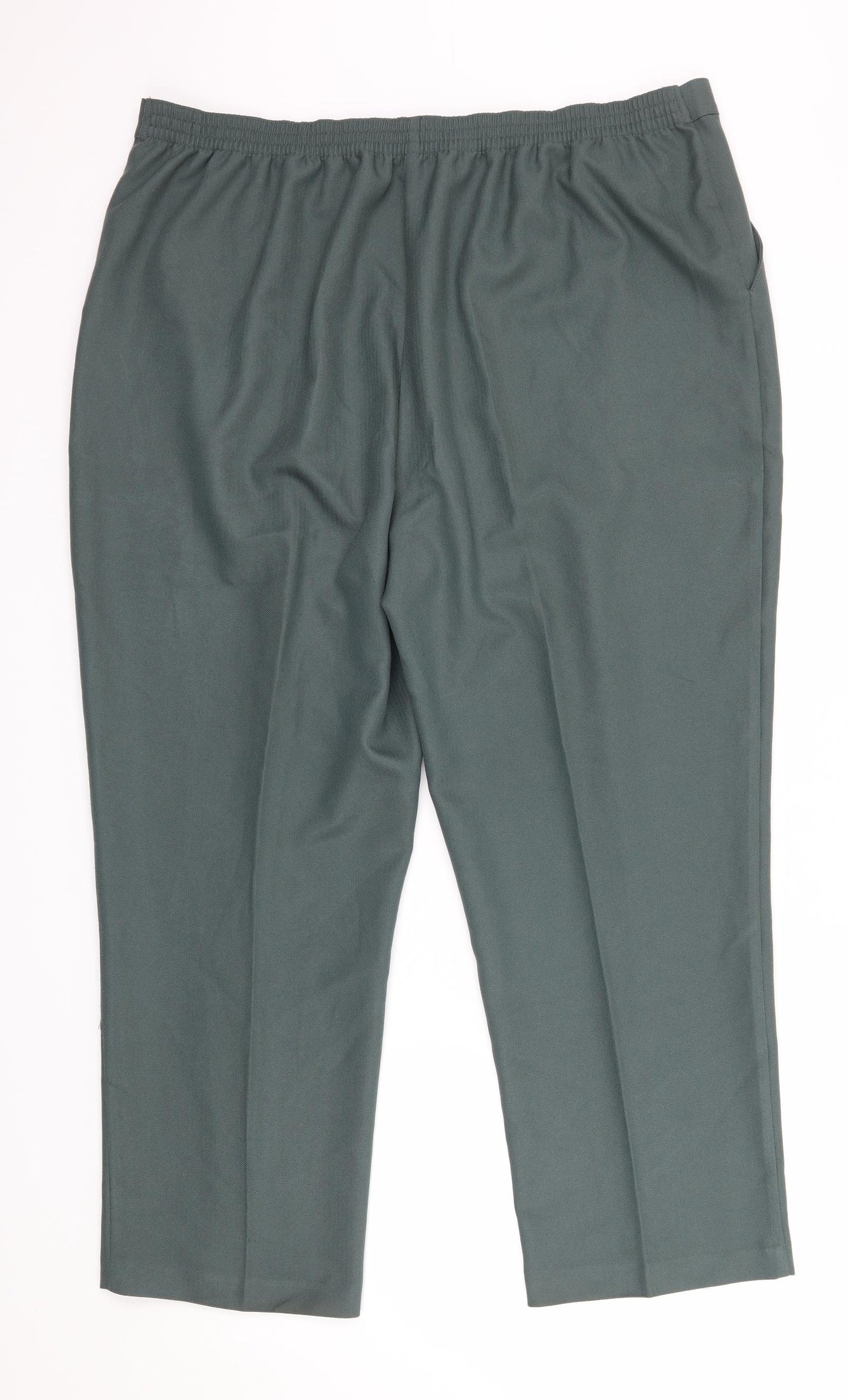 Papaya Womens Green   Trousers  Size 20 L27 in