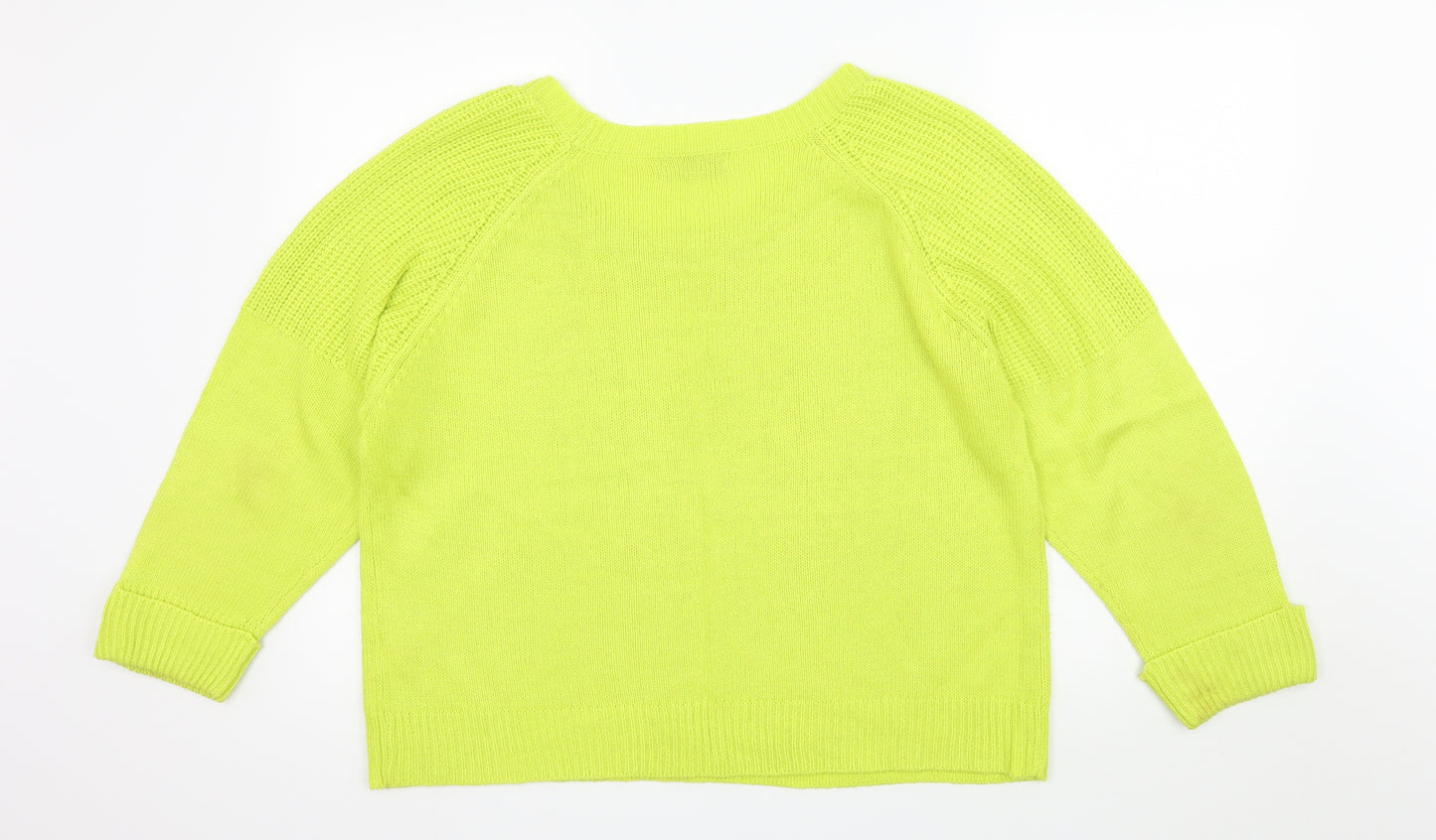 Originals Womens Green  Knit Pullover Jumper Size L