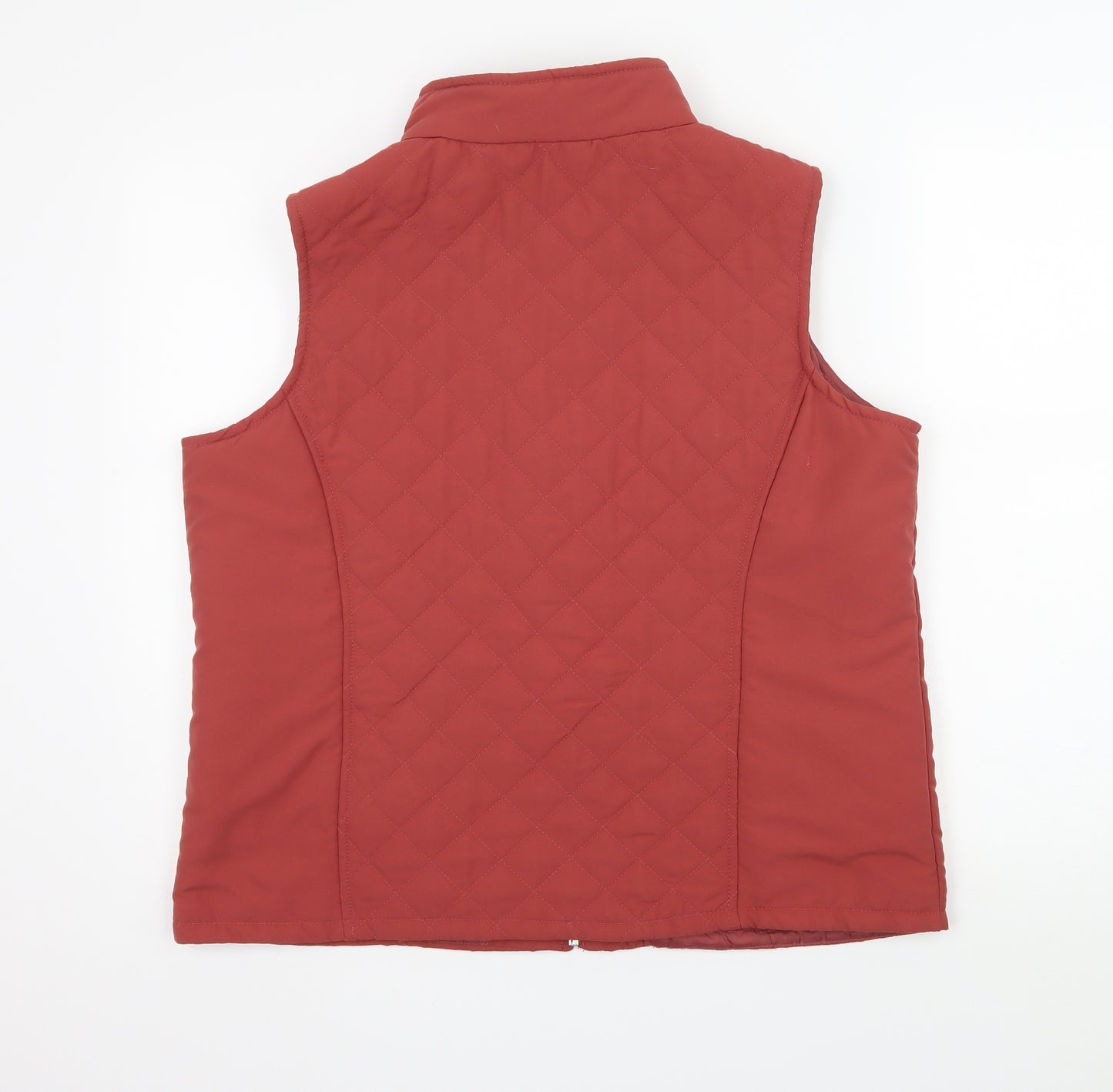 EWM Womens Red   Gilet Coat Size M