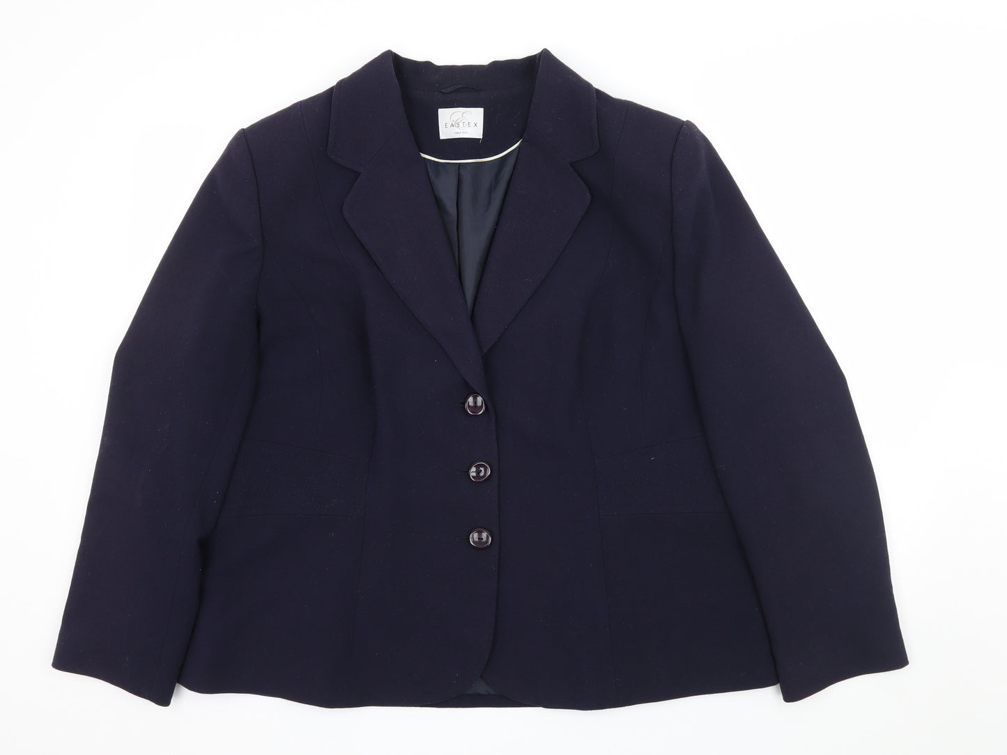 Eastex Womens Blue   Jacket Blazer Size 20