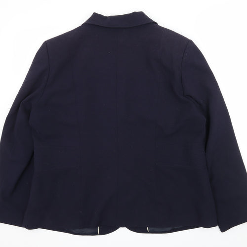 Eastex Womens Blue   Jacket Blazer Size 20