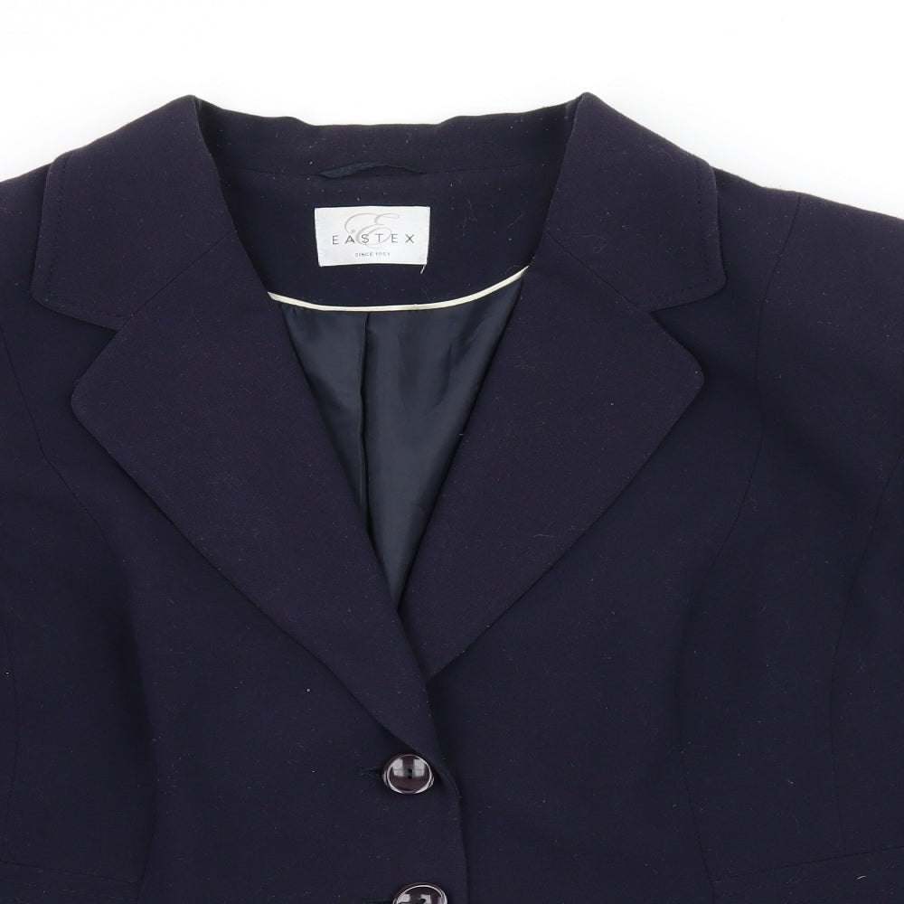 Eastex Womens Blue   Jacket Blazer Size 20