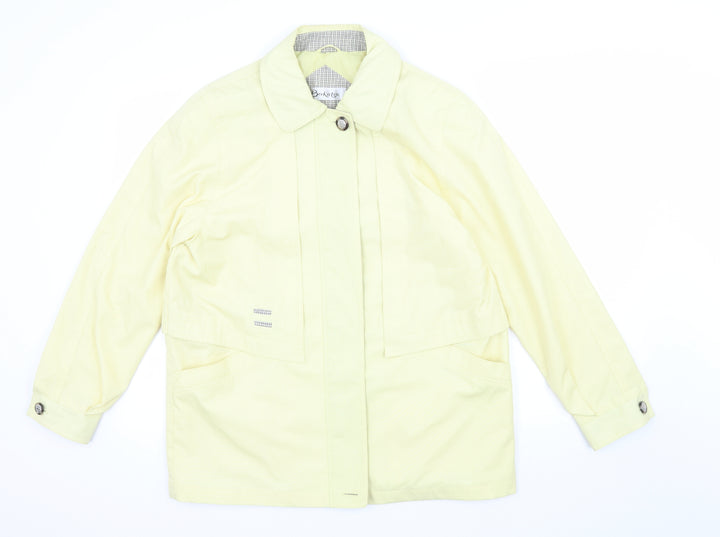 Berkertex Womens Yellow Jacket Coat Size 10