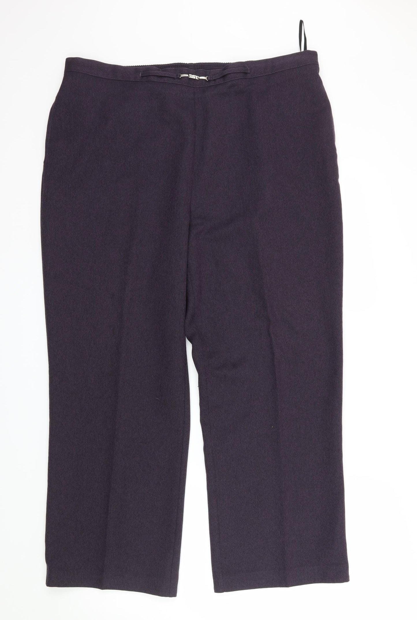 Autonomy Womens Purple   Trousers  Size 20 L29 in