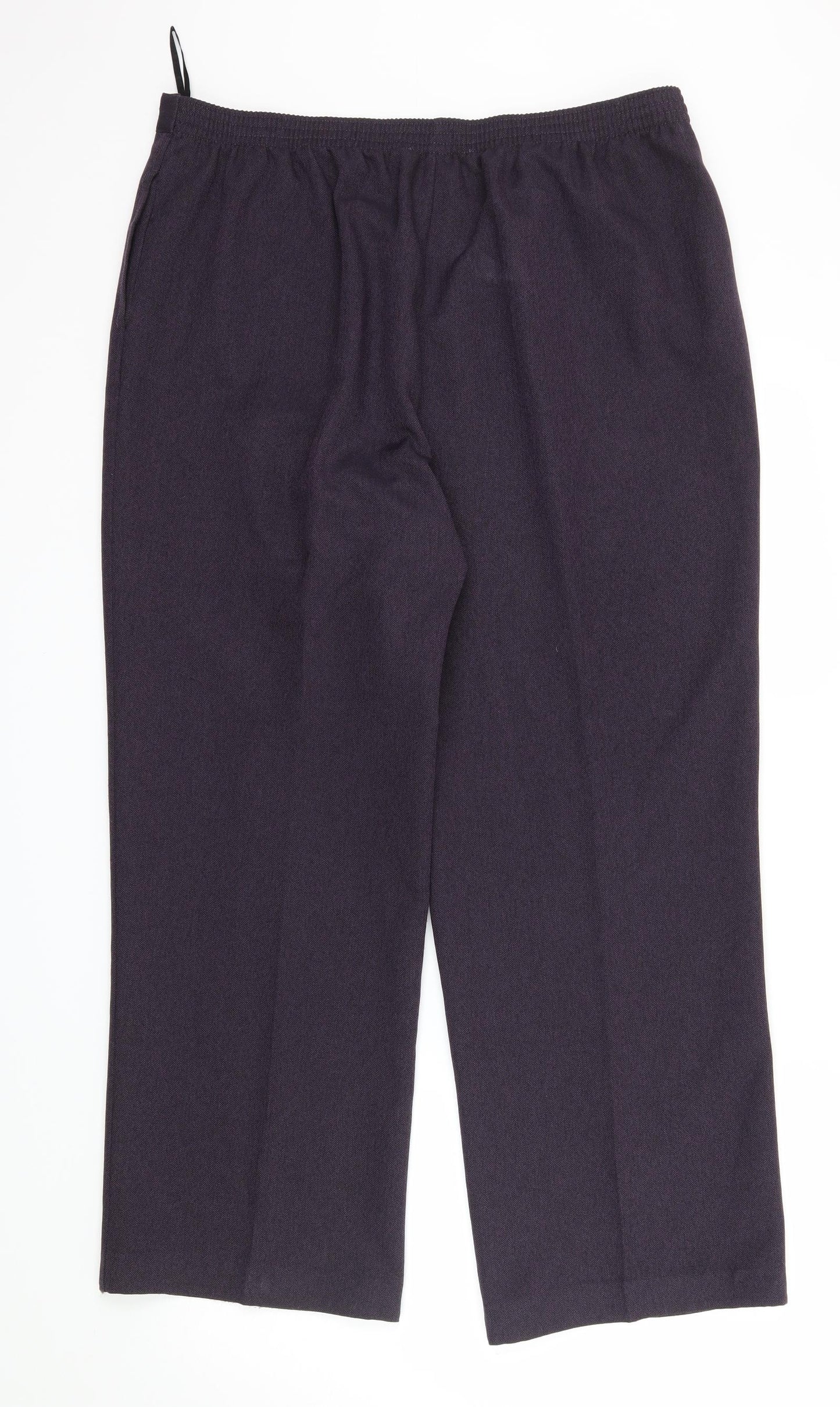 Autonomy Womens Purple   Trousers  Size 20 L29 in