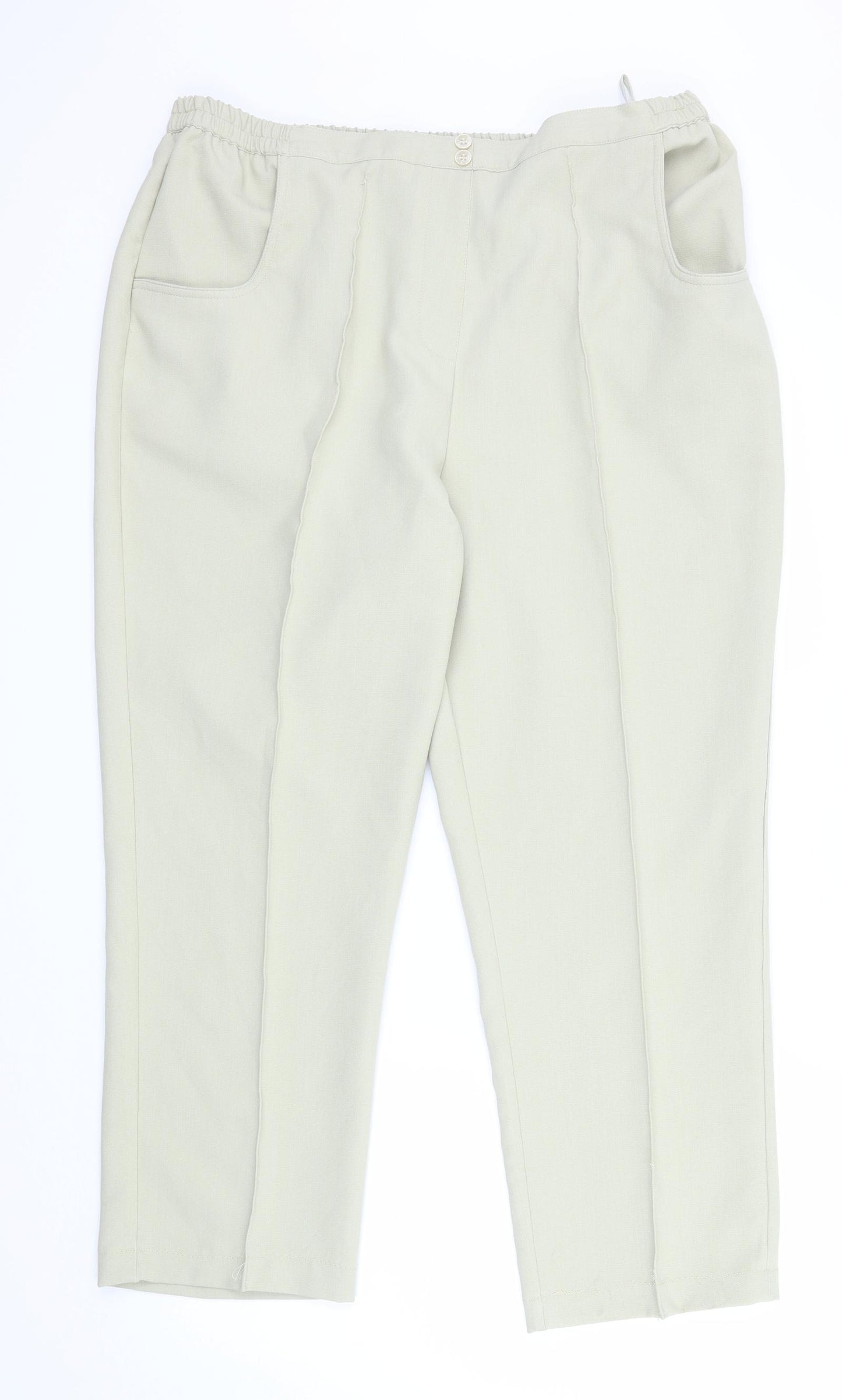 JULIPA Womens Green   Trousers  Size 20 L26 in