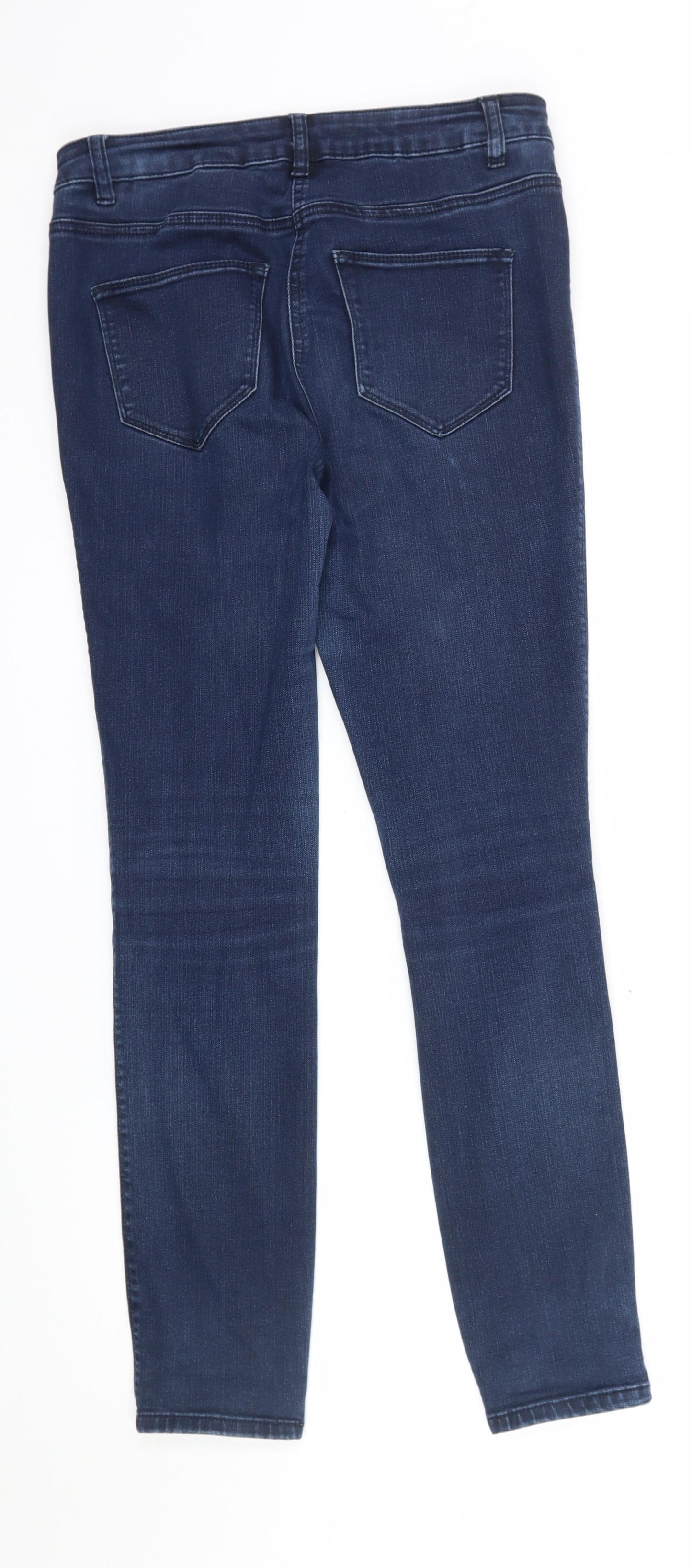 NEXT Womens Blue  Denim Jegging Trousers Size 10 L27 in
