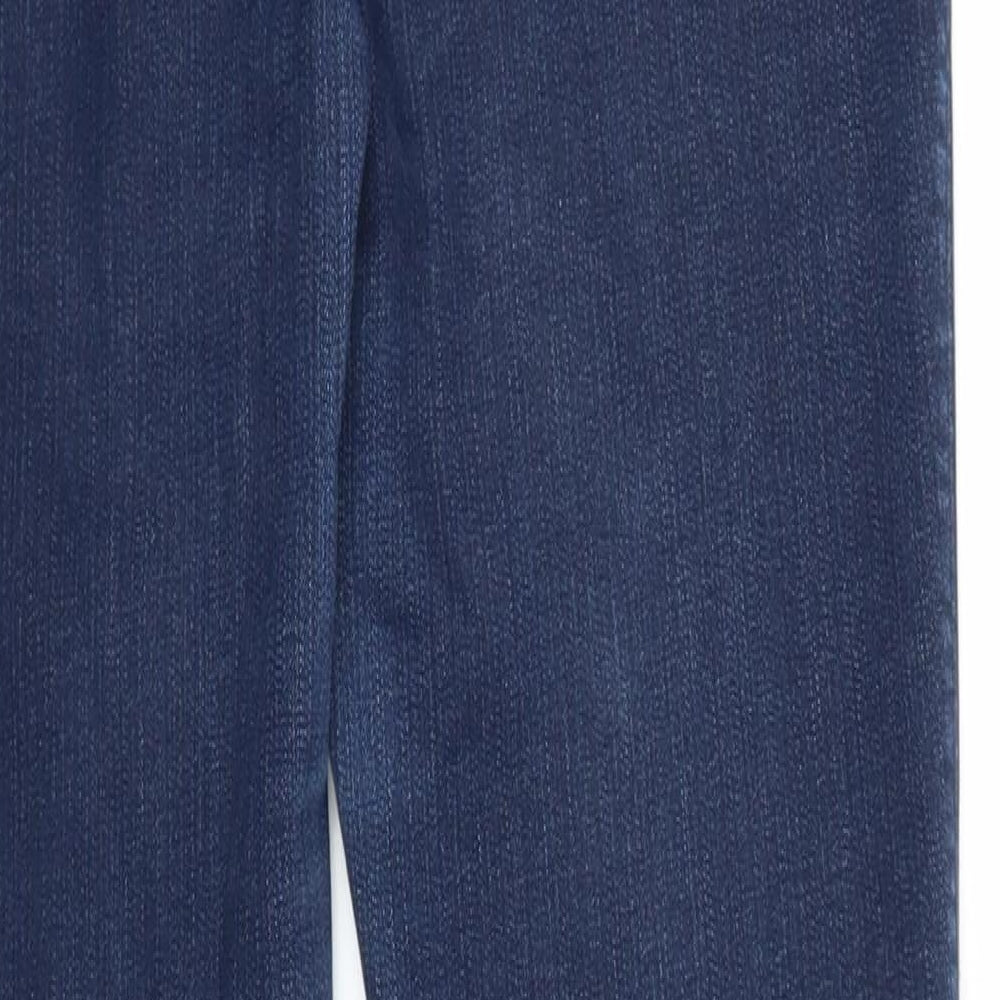 NEXT Womens Blue  Denim Jegging Trousers Size 10 L27 in
