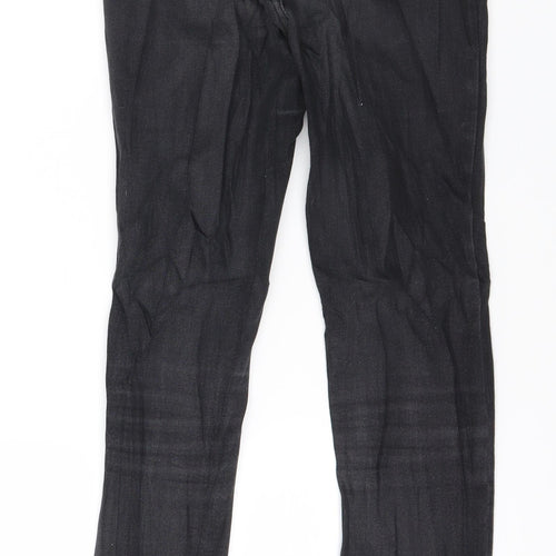 New Look Womens Grey  Denim Skinny Jeans Size 10 L28 in