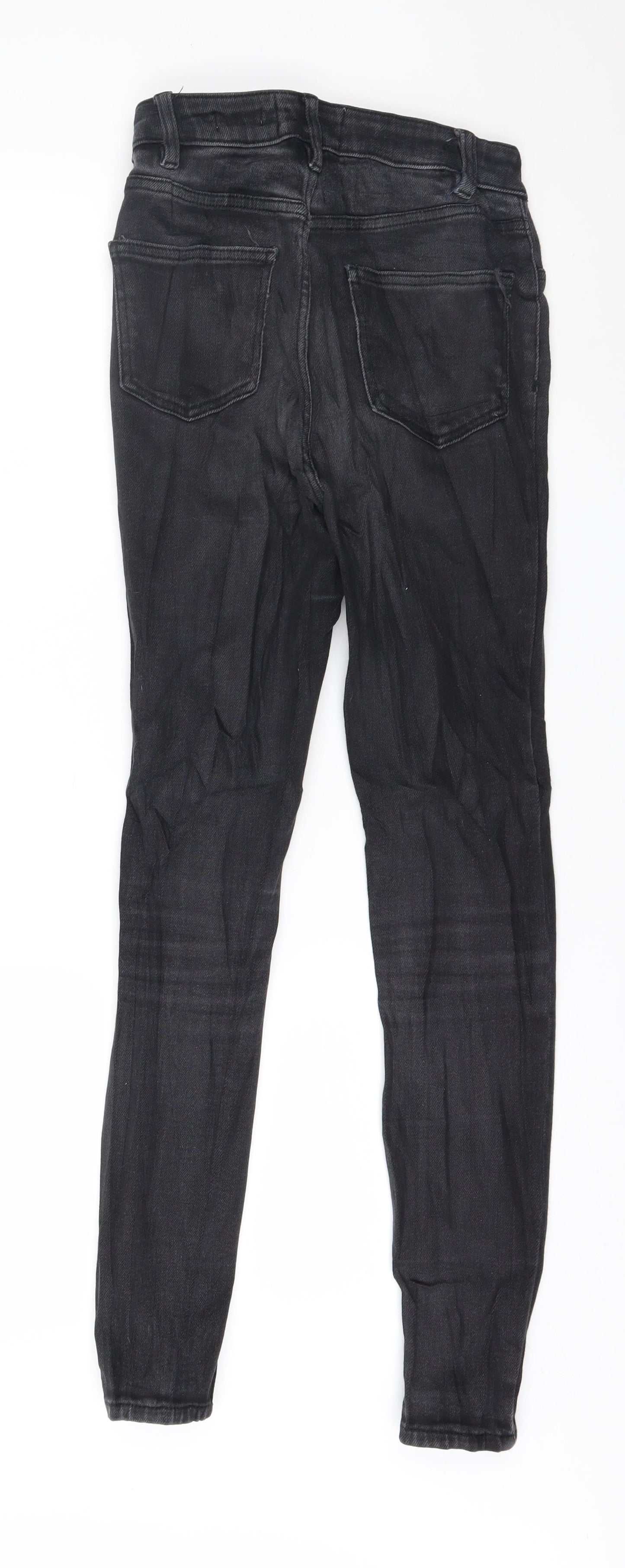 New Look Womens Grey  Denim Skinny Jeans Size 10 L28 in