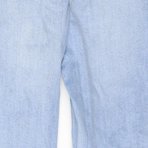 George Womens Blue  Denim Straight Jeans Size 6 L30 in