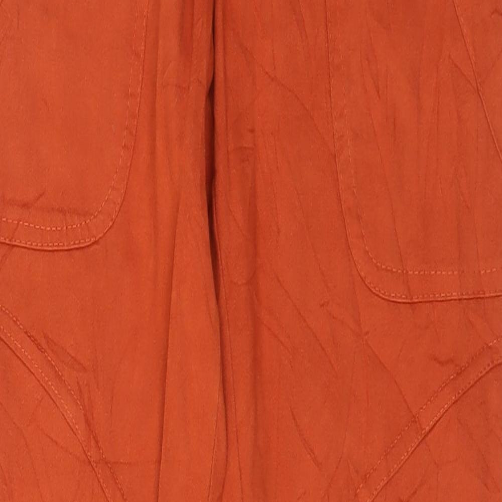 Preworn Womens Orange  Denim Jegging Jeans Size S L31 in