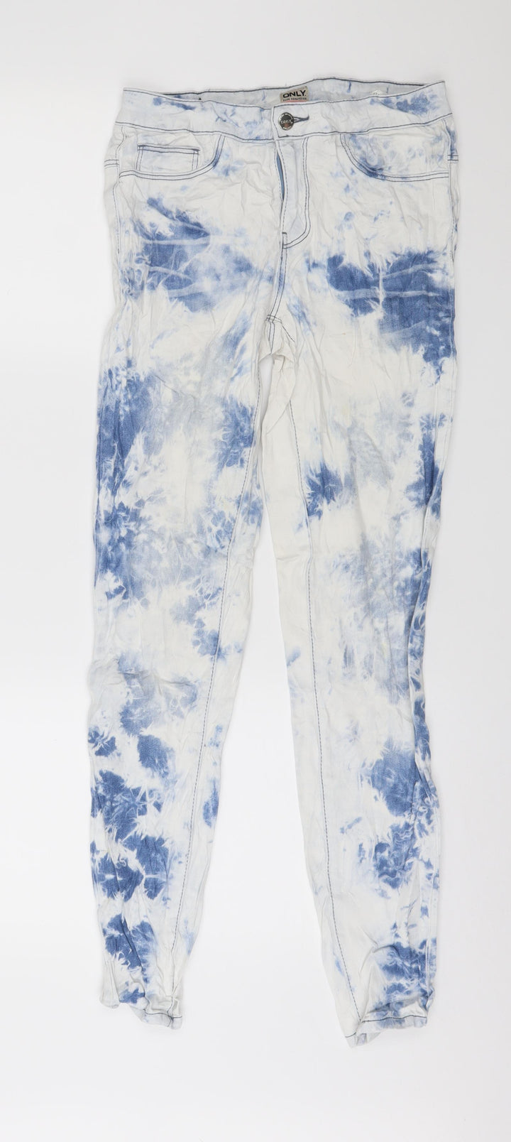 Only Womens Blue Denim Skinny Jeans Size S L28 in