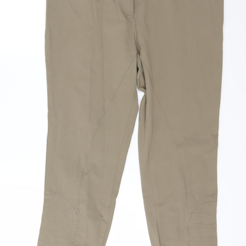 Ancora Womens Green   Trousers  Size 36 in L25 in