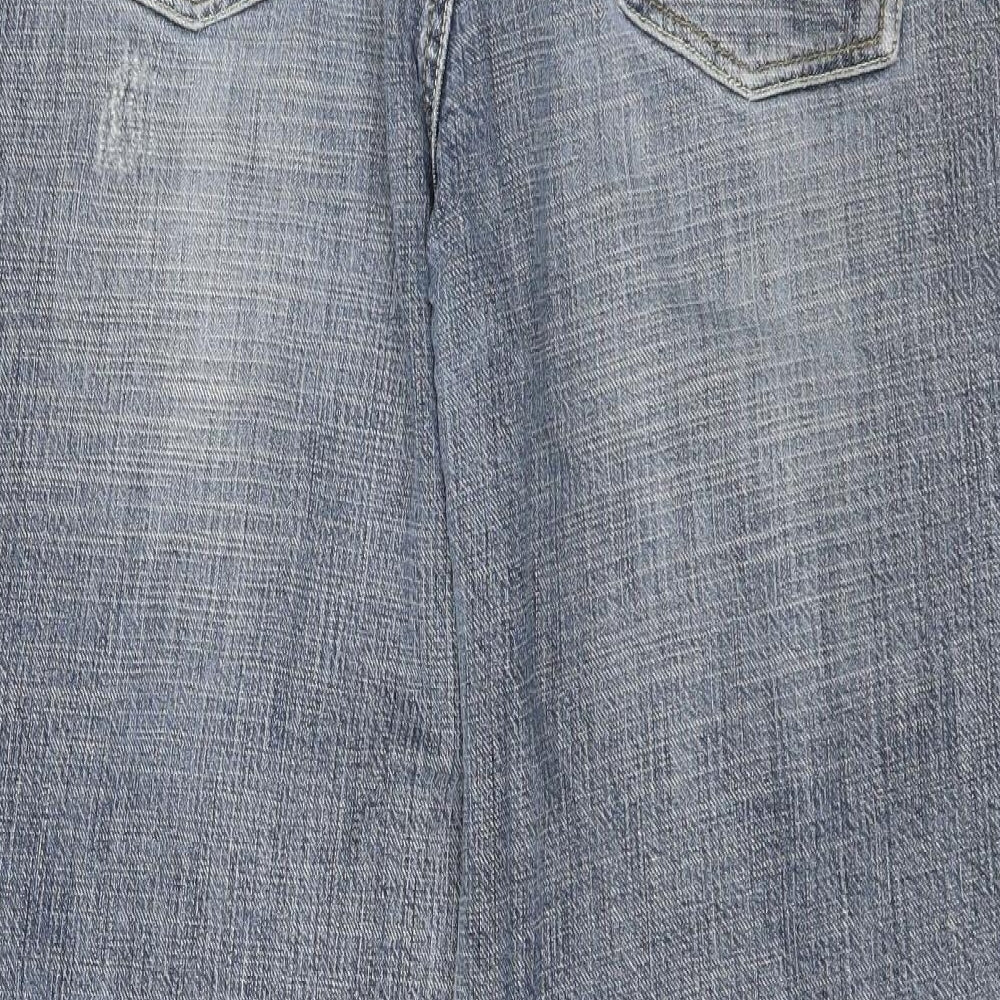 NEXT Womens Blue  Denim Straight Jeans Size 20 L28 in