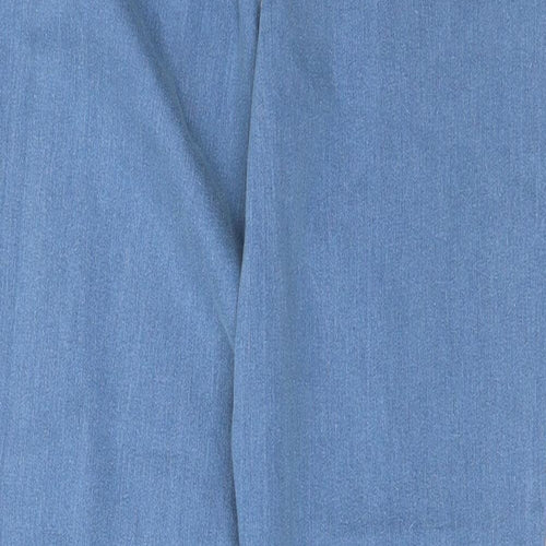Preworn Womens Blue  Denim Skinny Jeans Size 12 L30 in