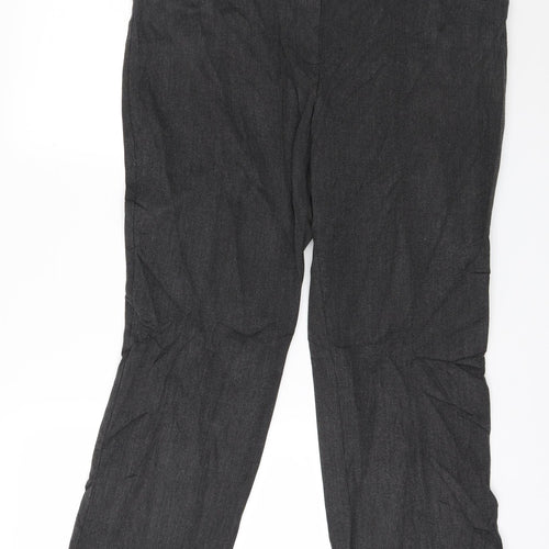 Marks and Spencer Womens Grey   Rain Trousers Trousers Size 14 L28 in