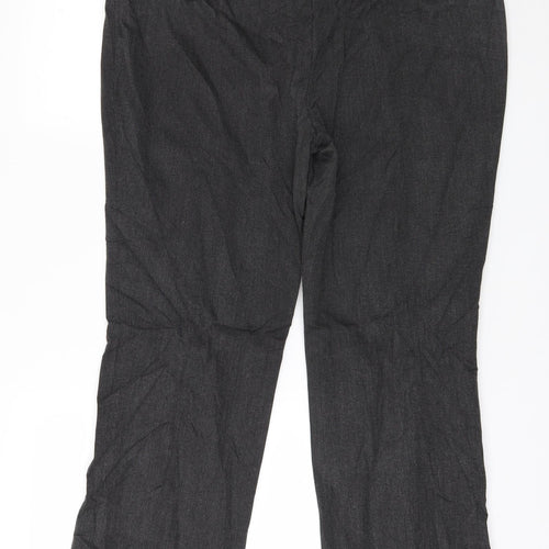 Marks and Spencer Womens Grey   Rain Trousers Trousers Size 14 L28 in