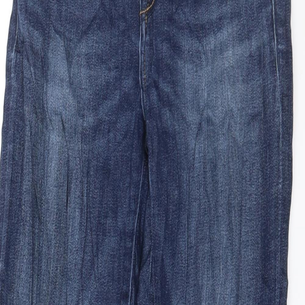 Zara Womens Blue  Denim Skinny Jeans Size 8 L28 in