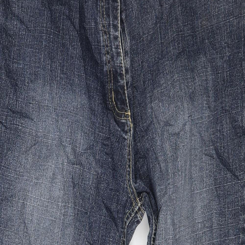 Trader Jeans Womens Blue   Cropped Jeans Size 16 L24 in