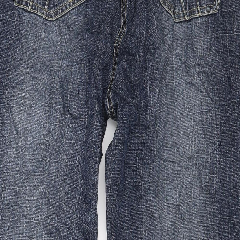 Trader Jeans Womens Blue   Cropped Jeans Size 16 L24 in