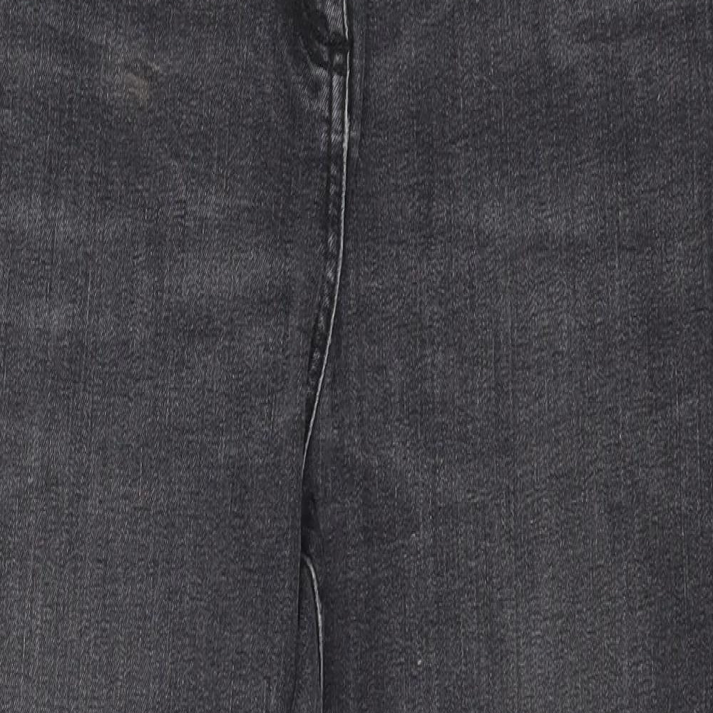 NEXT Womens Grey  Denim Skinny Jeans Size 12 L27 in