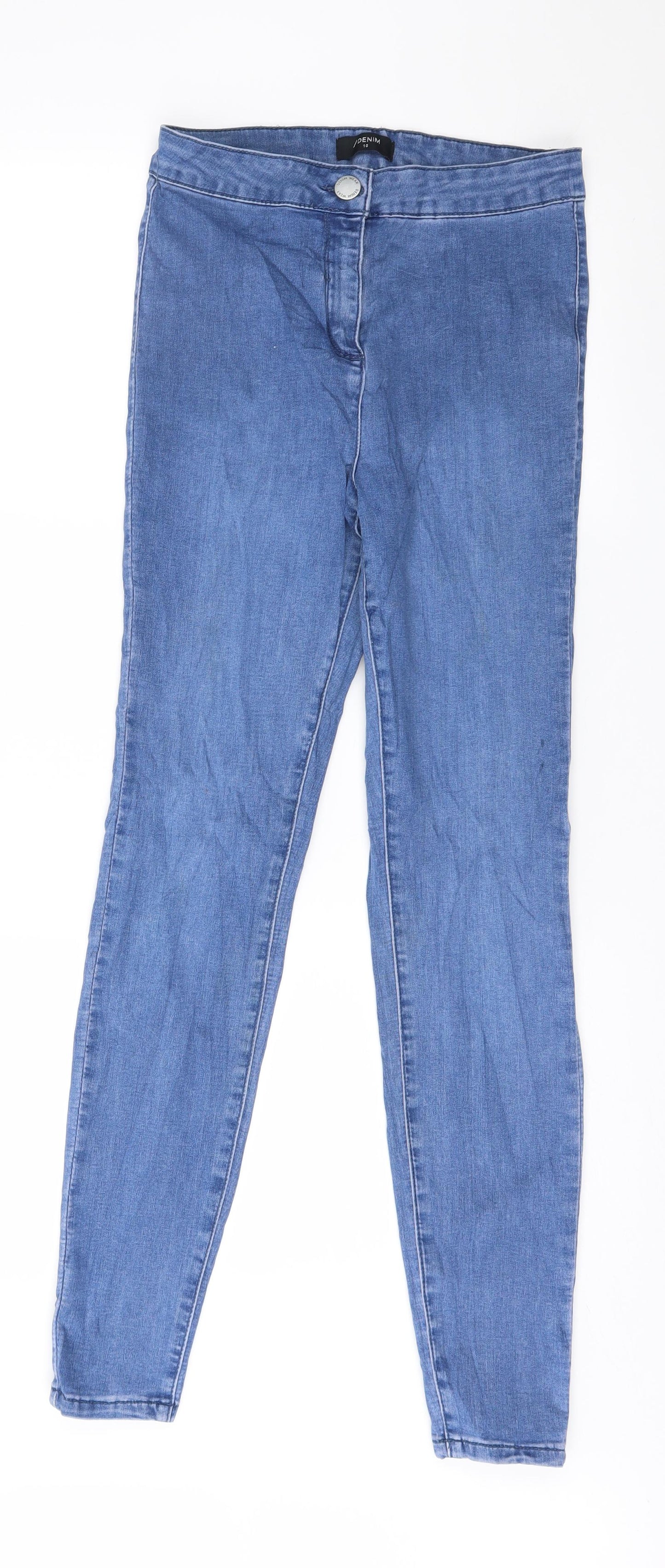 Matalan Womens Blue  Denim Skinny Jeans Size 10 L29 in