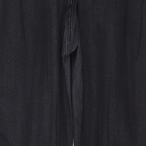 Denim & Co. Womens Black  Denim Skinny Jeans Size 14 L28 in