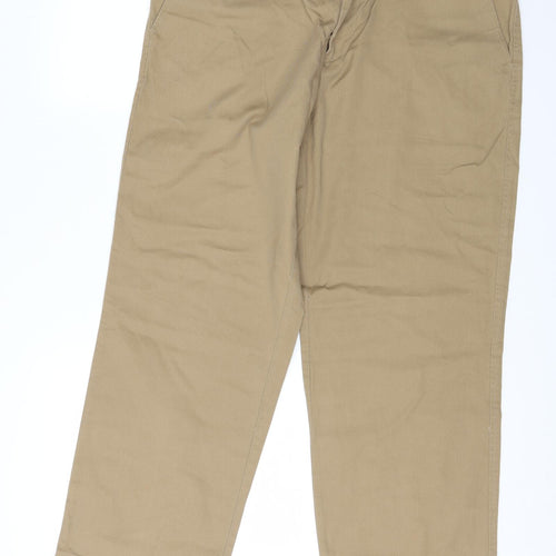 Marks and Spencer Womens Brown   Trousers  Size 34 in L29 in
