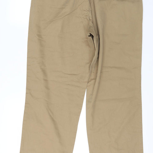 Marks and Spencer Womens Brown   Trousers  Size 34 in L29 in