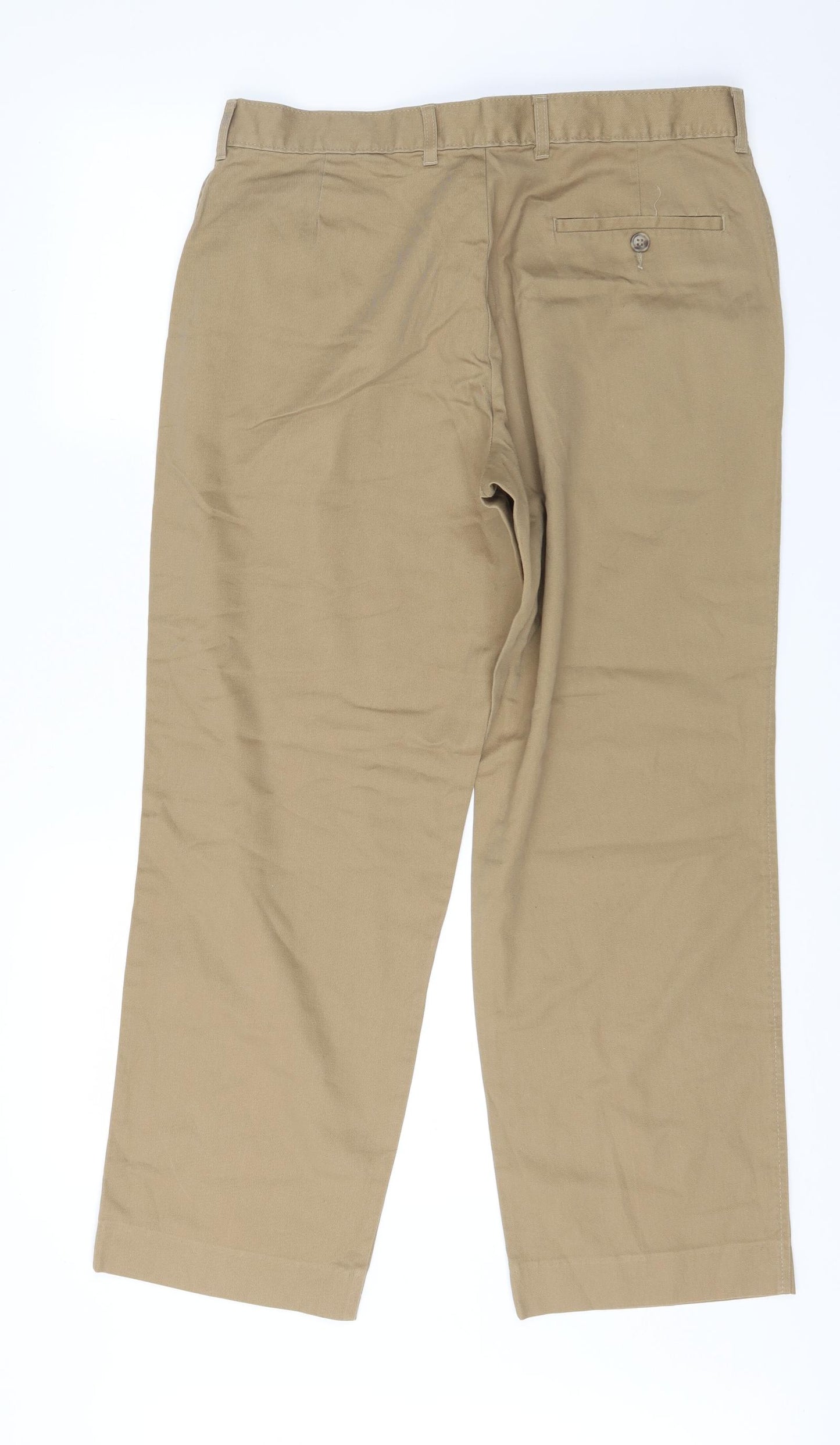 Marks and Spencer Womens Brown   Trousers  Size 34 in L29 in
