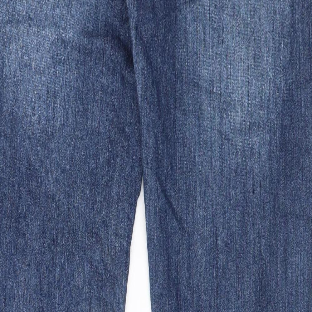 Denim & Co. Womens Blue  Denim Skinny Jeans Size 8 L31 in