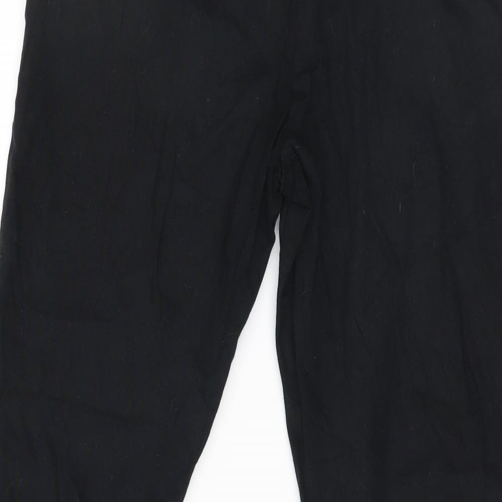 Wallis Womens Black   Trousers  Size 10 L25 in