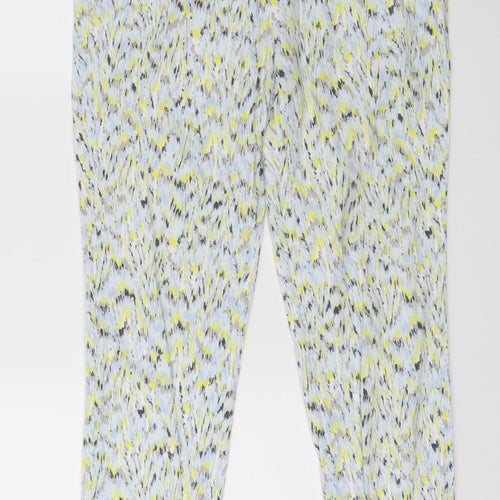 Zara Womens Multicoloured Geometric  Trousers  Size S L27 in