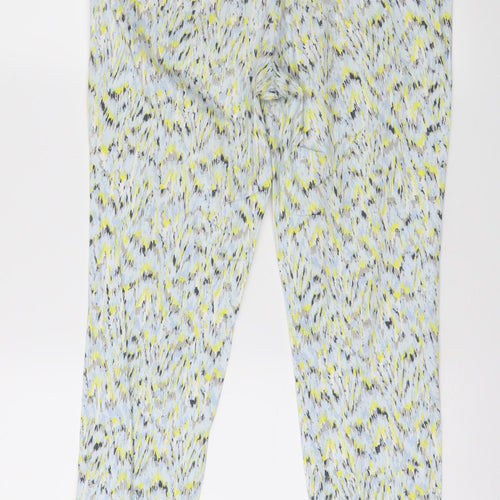 Zara Womens Multicoloured Geometric  Trousers  Size S L27 in