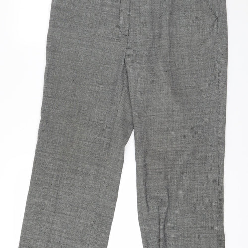 Eugen Klein Womens Grey Polka Dot  Trousers  Size 16 L27 in