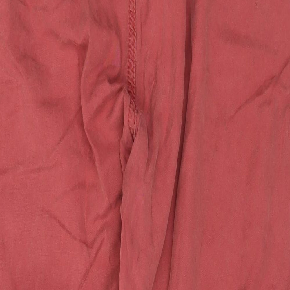Primark Womens Red   Trousers  Size 14 L27 in