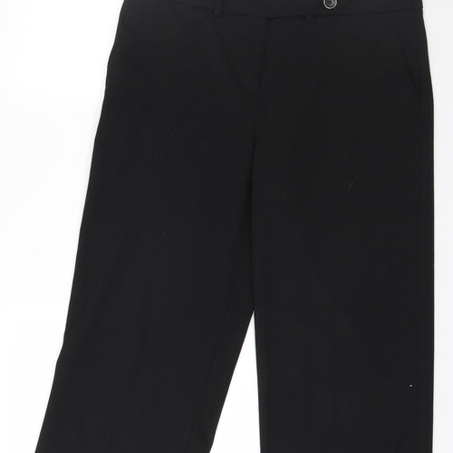 NEXT Womens Black   Trousers  Size 14 L23 in