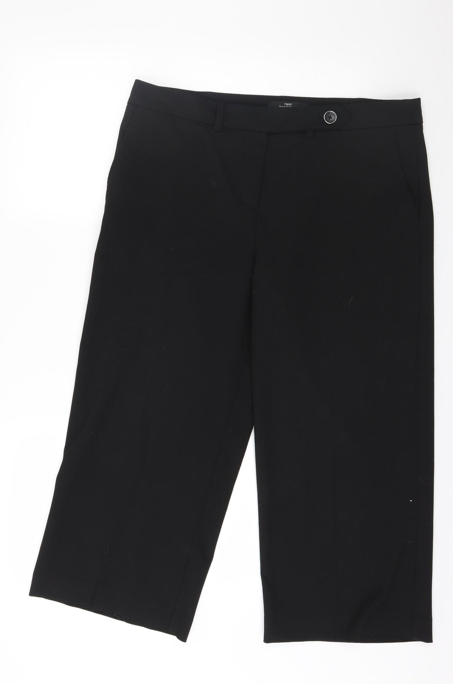 NEXT Womens Black   Trousers  Size 14 L23 in