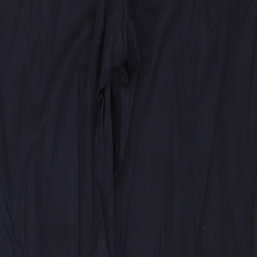 H&M Womens Blue   Trousers  Size 12 L29 in
