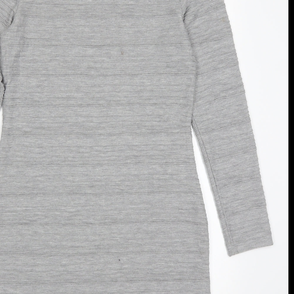 Marks and Spencer Womens Grey   Jumper Dress  Size 10