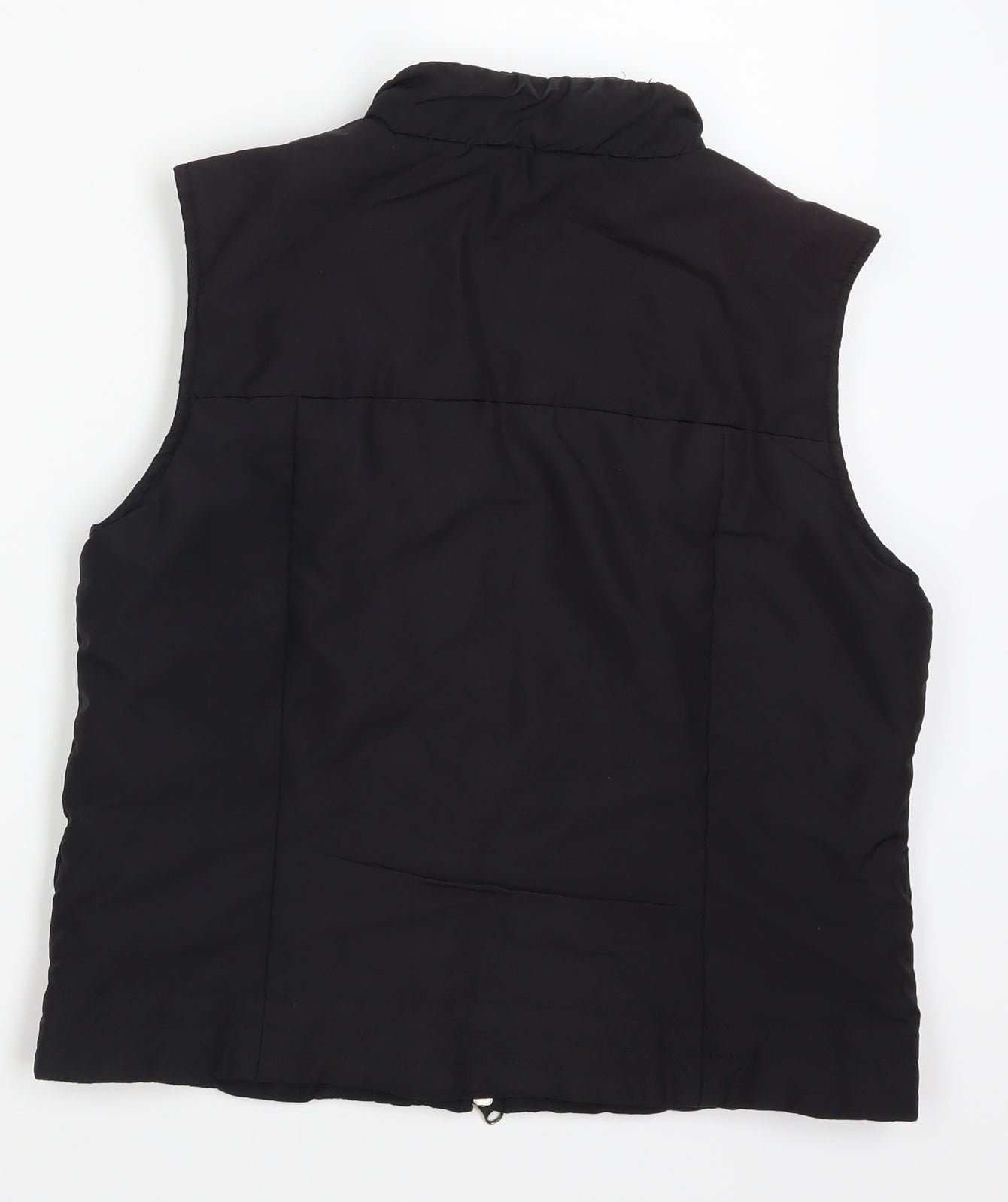 River Island Womens Black   Gilet Coat Size 12