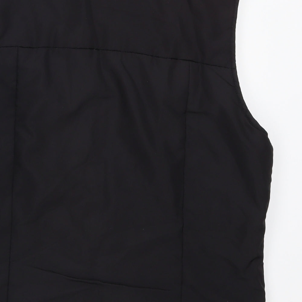 River Island Womens Black   Gilet Coat Size 12