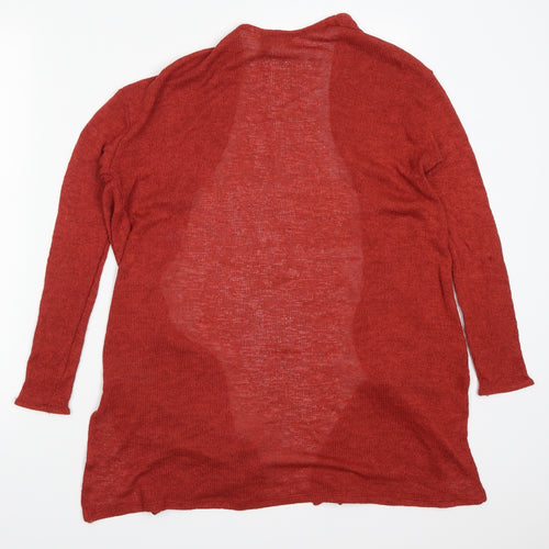 H&M Womens Red   Cardigan Jumper Size XS