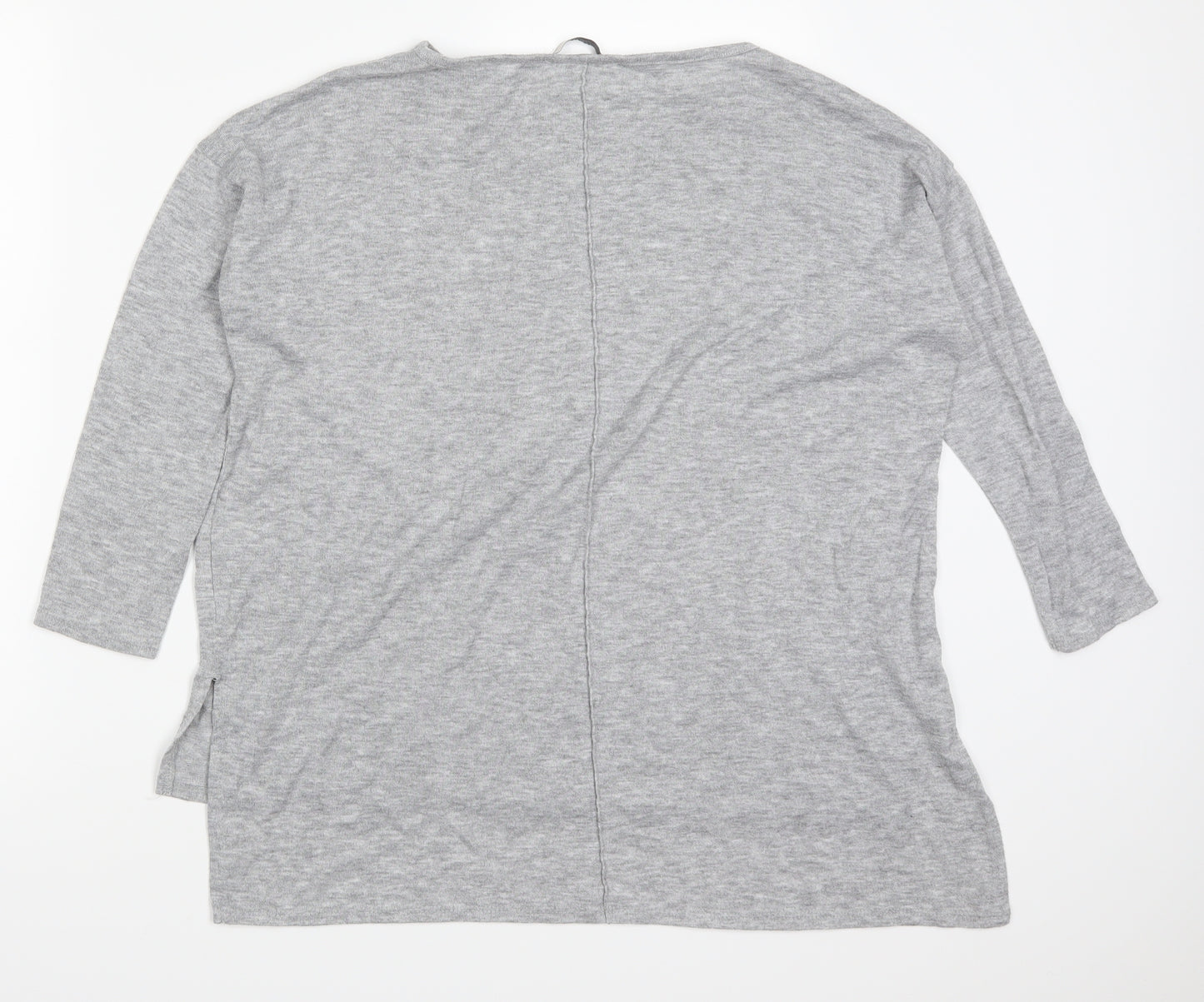 George Womens Grey   Basic T-Shirt Size 12